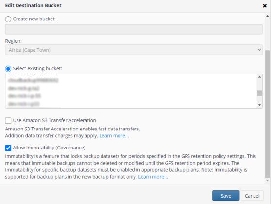 s3 backup