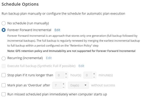 Reduce Storage Space by 50% with Forever Forward Incremental Backups