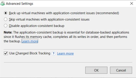 Application-Consistent Backups