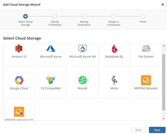 Windows Cloud Backup With Storage of Choice