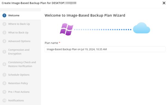 Image-Based Backup For Windows