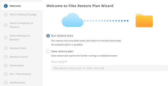 File-Level and Image-Based Restore
