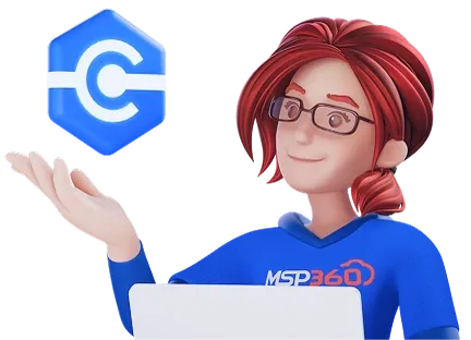 it girl with connect icon
