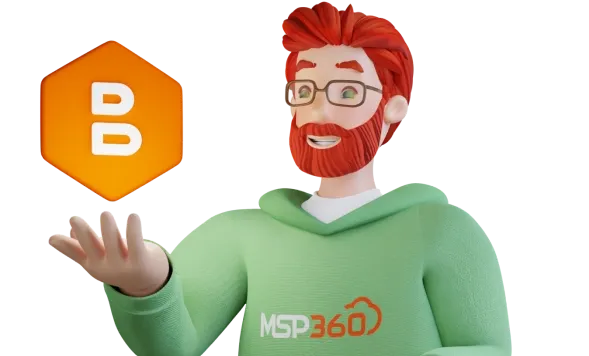 it guy with backup icon