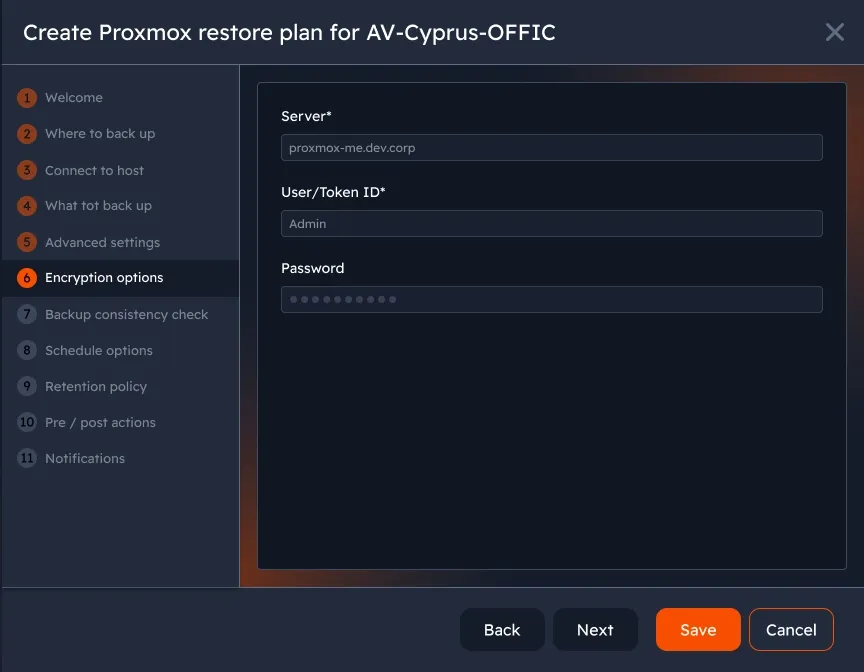 Agent installed on a Windows machine