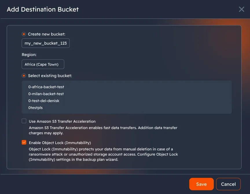 Protect your data with object lock (immutability)