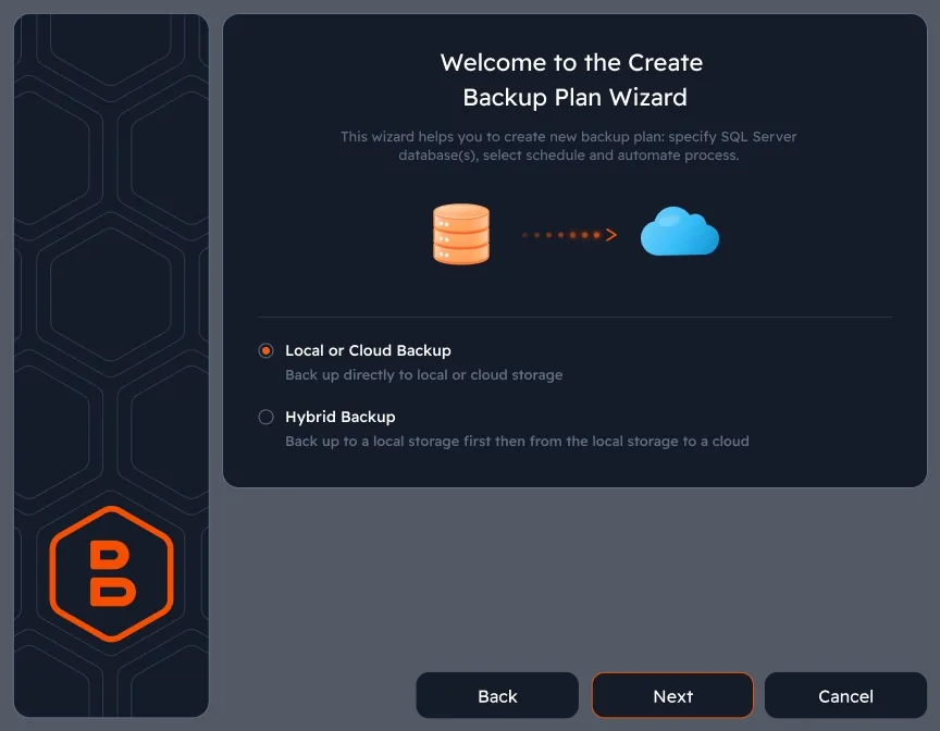 Create a Backup Plan