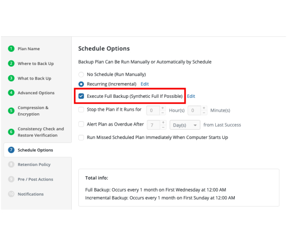 Save Time With Synthetic Full Backups