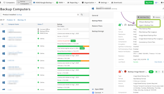 Control Your VM Backups With a Centralized Web Console