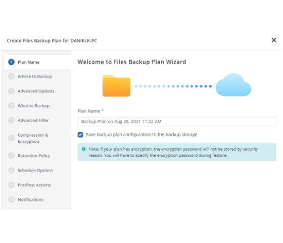Back Up Files and Folders