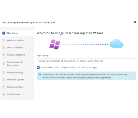 Image-Based Backup For Windows