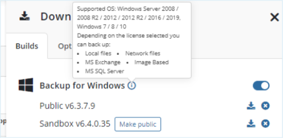 Windows Desktop And Windows Server Backup