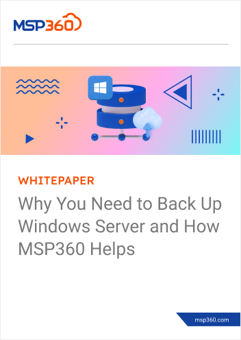 Seamless Server Backup With MSP360
