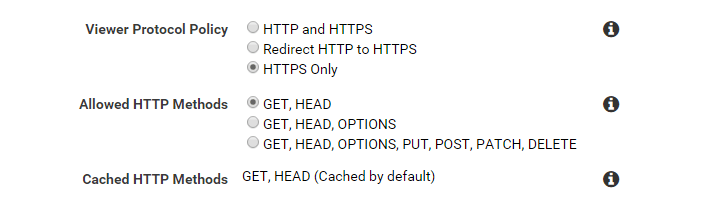 Cloudfront-HTTP-HTTPS-redirect-AWS-console