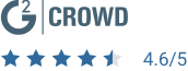 g2crowd review 4.6 out of 5 stars