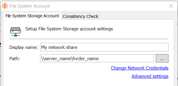 Local storage