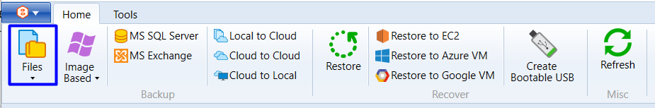 File backup plan