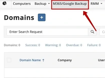 domain-wizard-navigation-m365-google-workspace-msp360