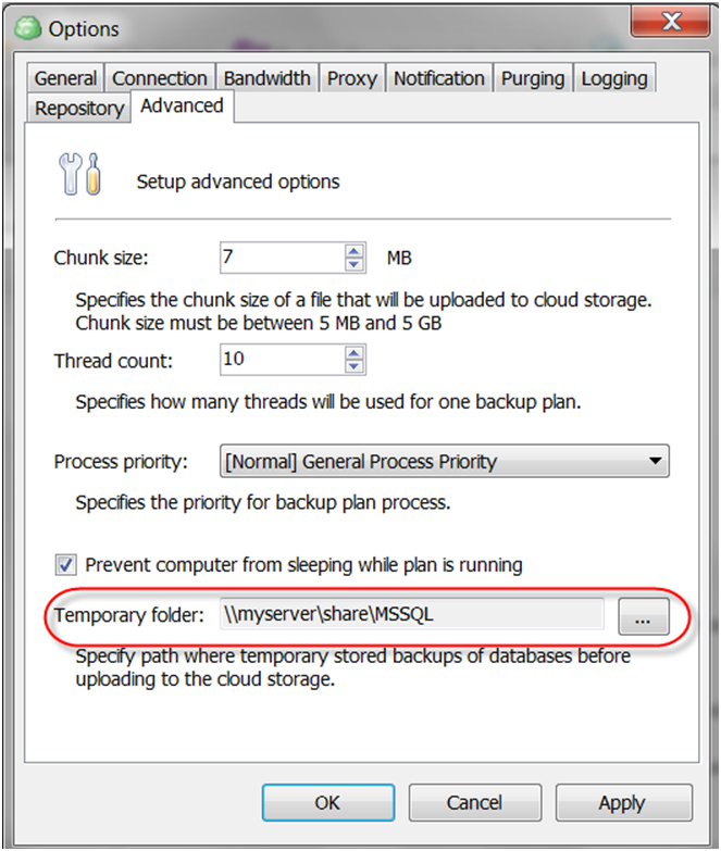 CloudBerry Backup: SQL Server Cluster Support