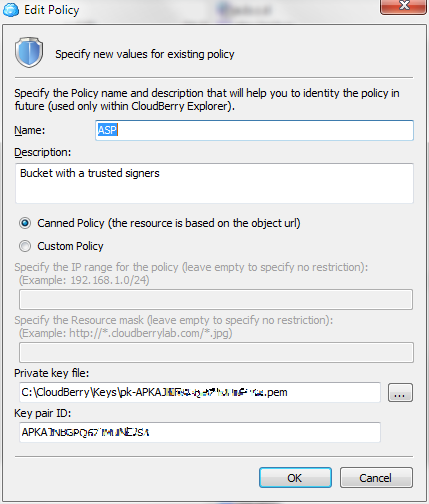 CloudFront Authentication Policy Setting