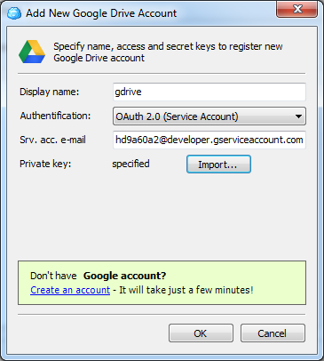CloudBerry Explorer for Google Drive