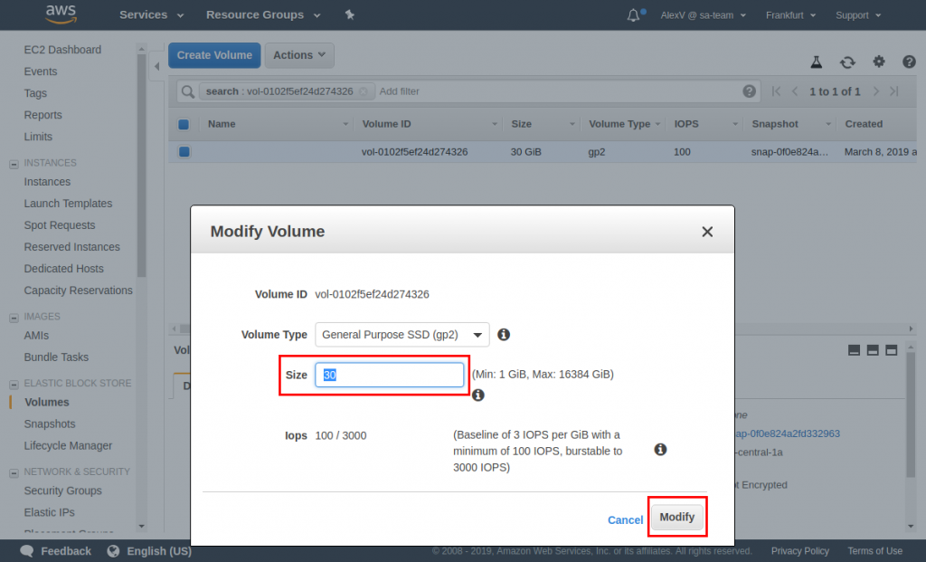 How to Resize an Amazon Elastic Block Store Volume