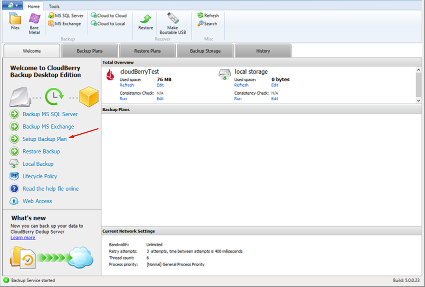 how-to-use-b2-cloud-storage-with-cloudberry-backup-enter-credentials-setup-backup-plan