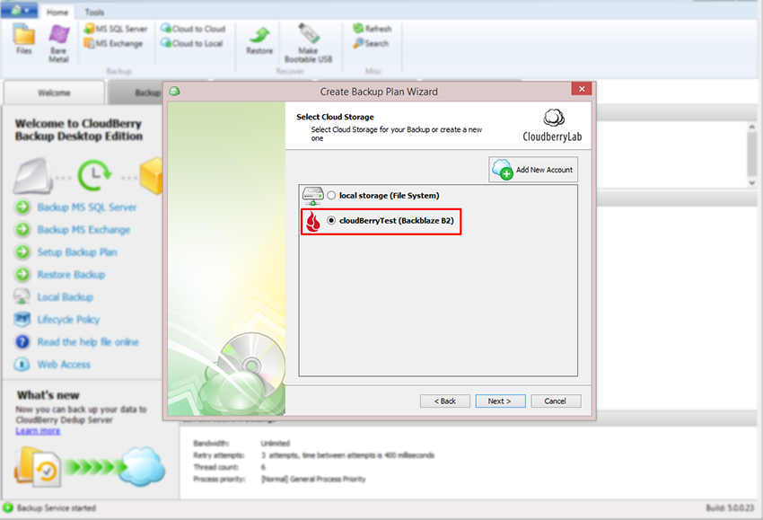 how-to-use-b2-cloud-storage-with-cloudberry-backup-setup-backup-plan-select-cloud-storage