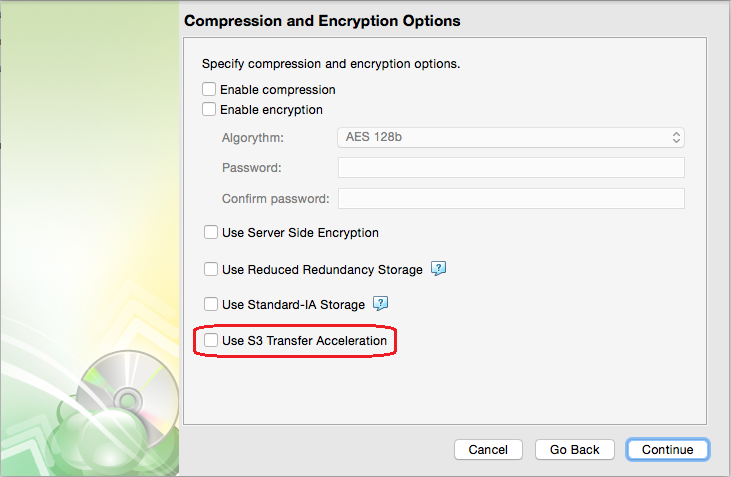 Amazon S3 Transfer Acceleration