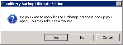 Exchange Server logs