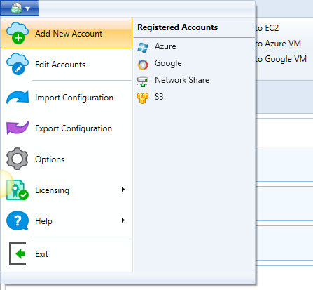 Back Up Local Data to NAS device