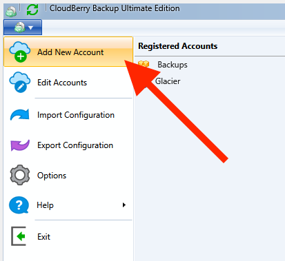 cloudberry backup with google cloud