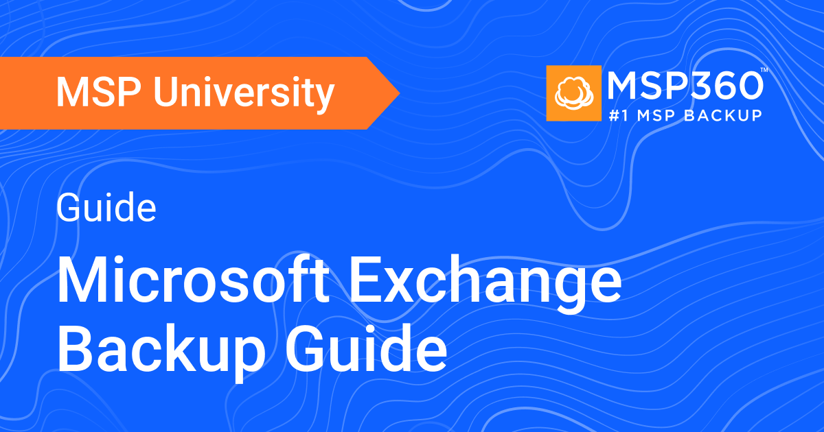 microsoft exchange email backup