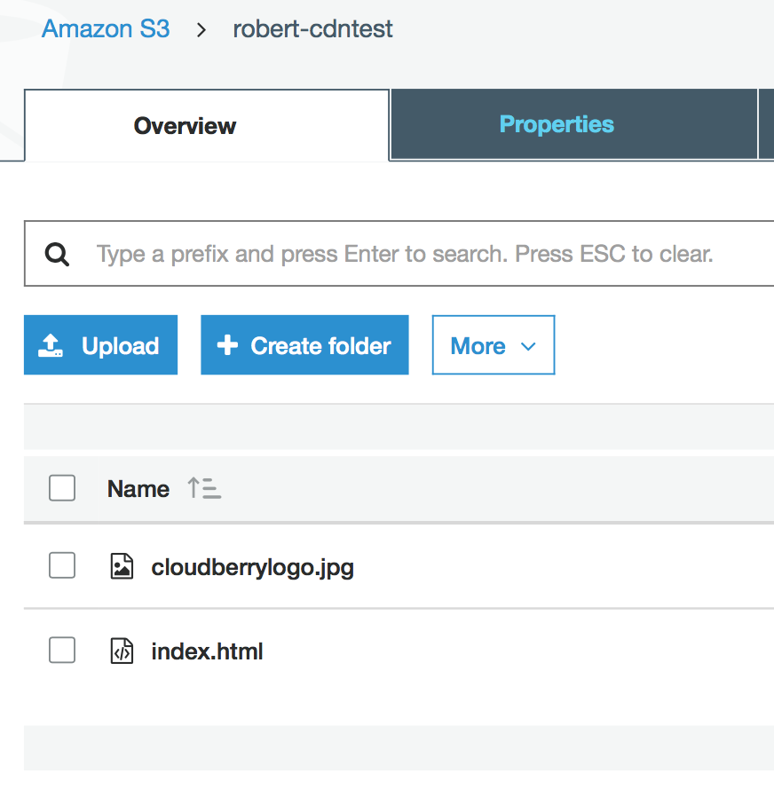 Amazon S3 overview