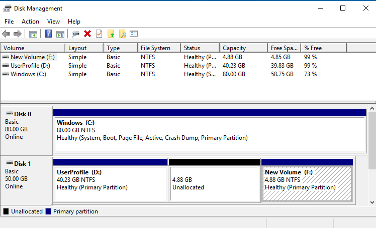 Extending/Shrinking Windows Partition “To the Left”