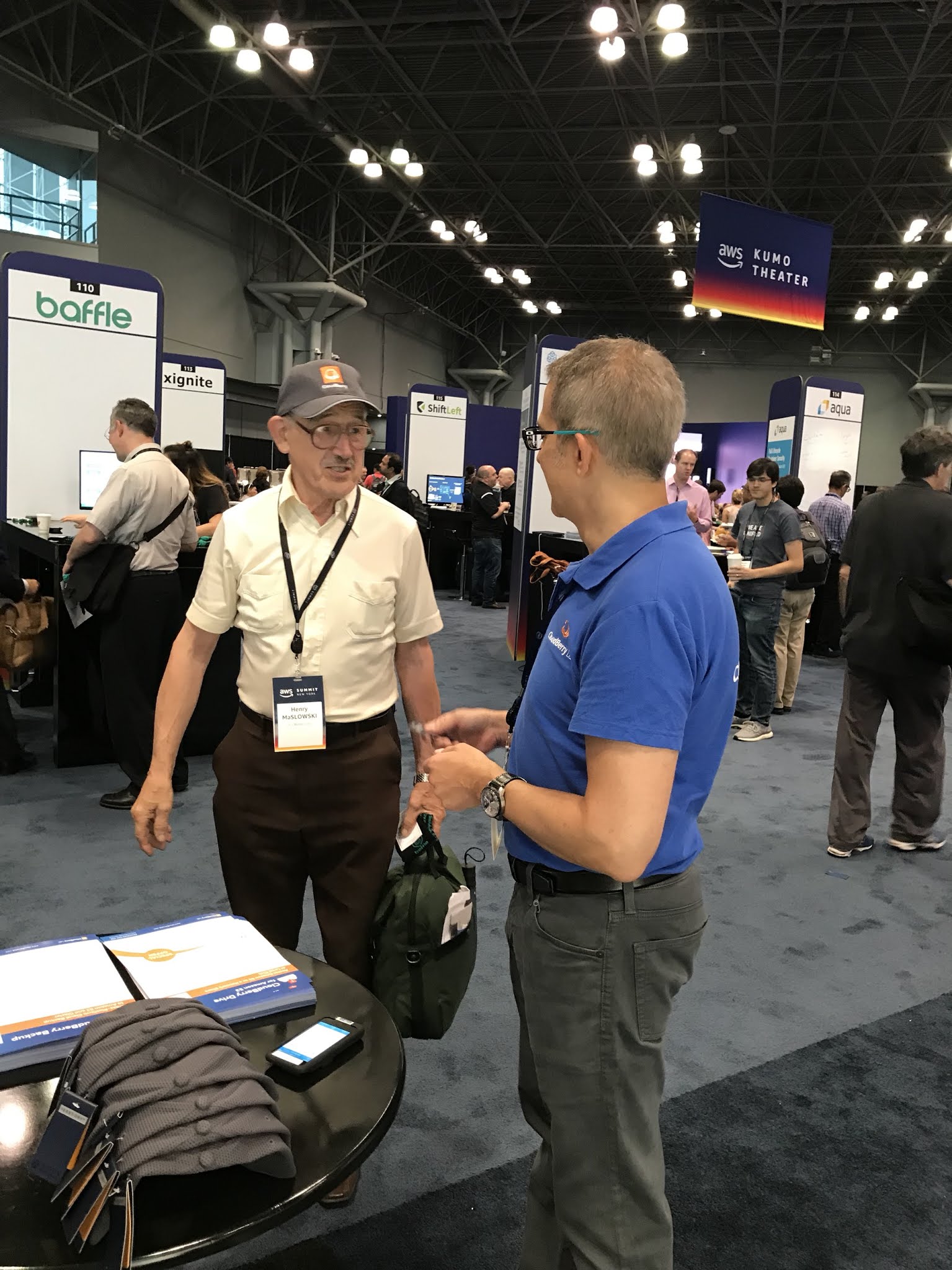 CloudBerry Lab Team on AWS Summit in New York, 2018