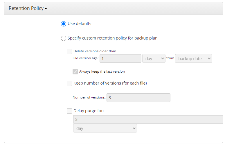 MSP360 Managed Backup Service: Virtual Machine Backup