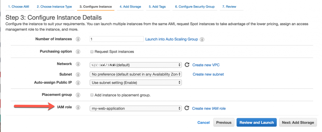 associate your EC2 instance with an IAM role