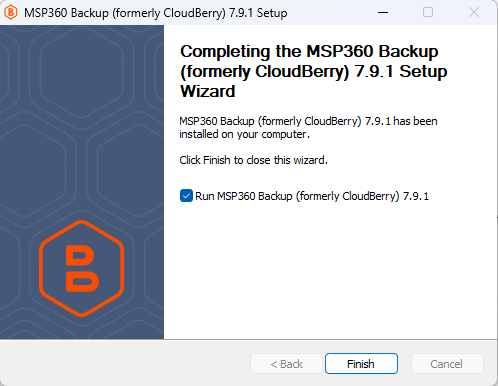 MSP360 Standalone Backup