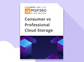 Consumer vs. Professional Cloud Storage