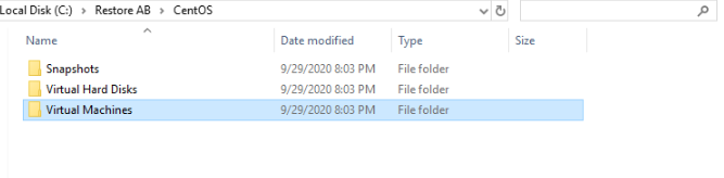 VM files