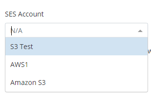 Amazon SES Settings in MSP360 Managed Backup Service