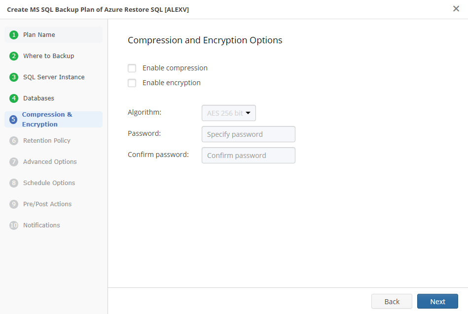 MSP360 Managed Backup Service: Compression and Encryption