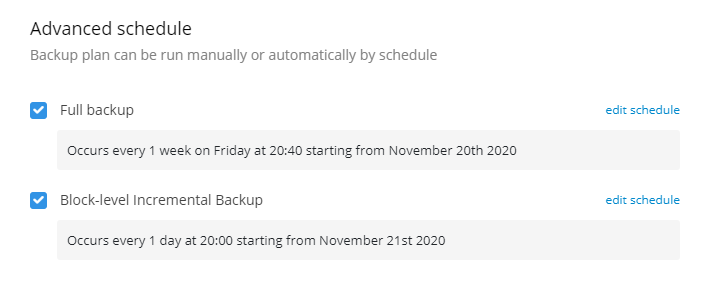 Synthetic Full Backup with MSP360 Managed Backup Service