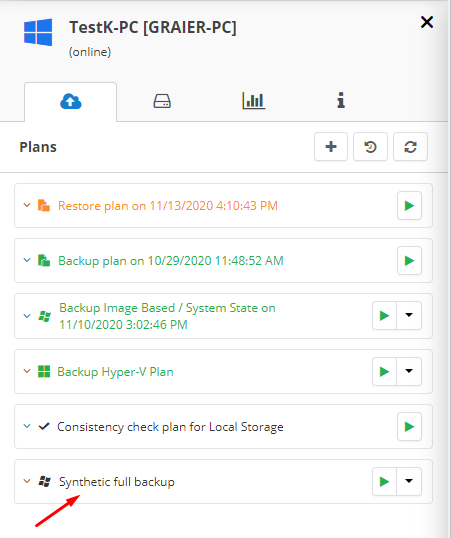 Synthetic Full Backup with MSP360 Managed Backup Service