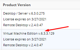 Hyper-V Backup: Checking Version