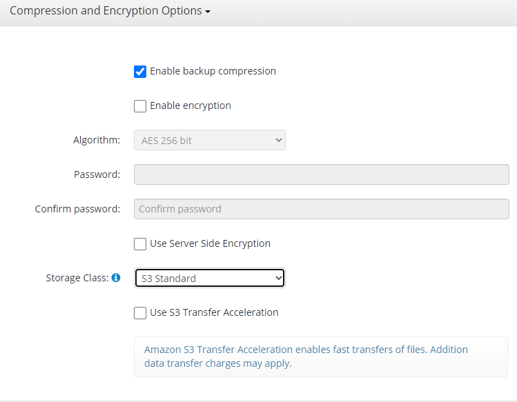 Hyper-V Backup: Compression and Encryption