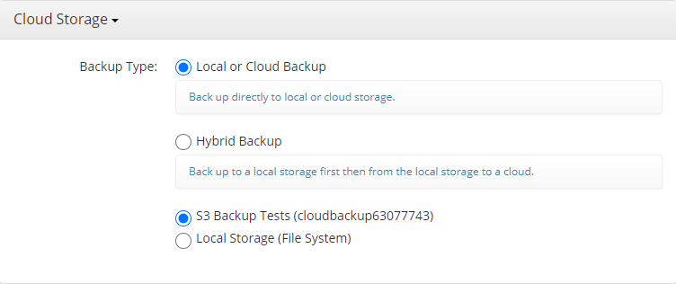 Hyper-V Backup: Storage