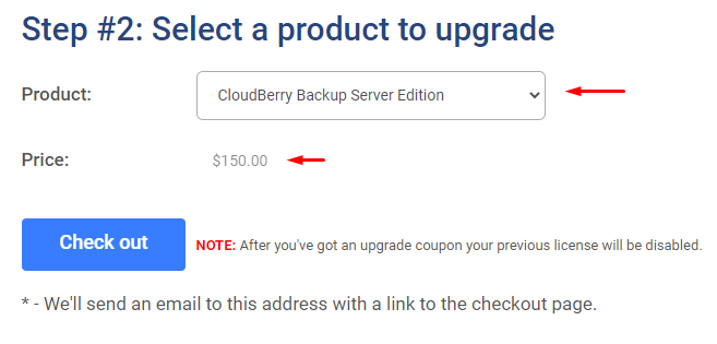 upgrading cloudberry backup