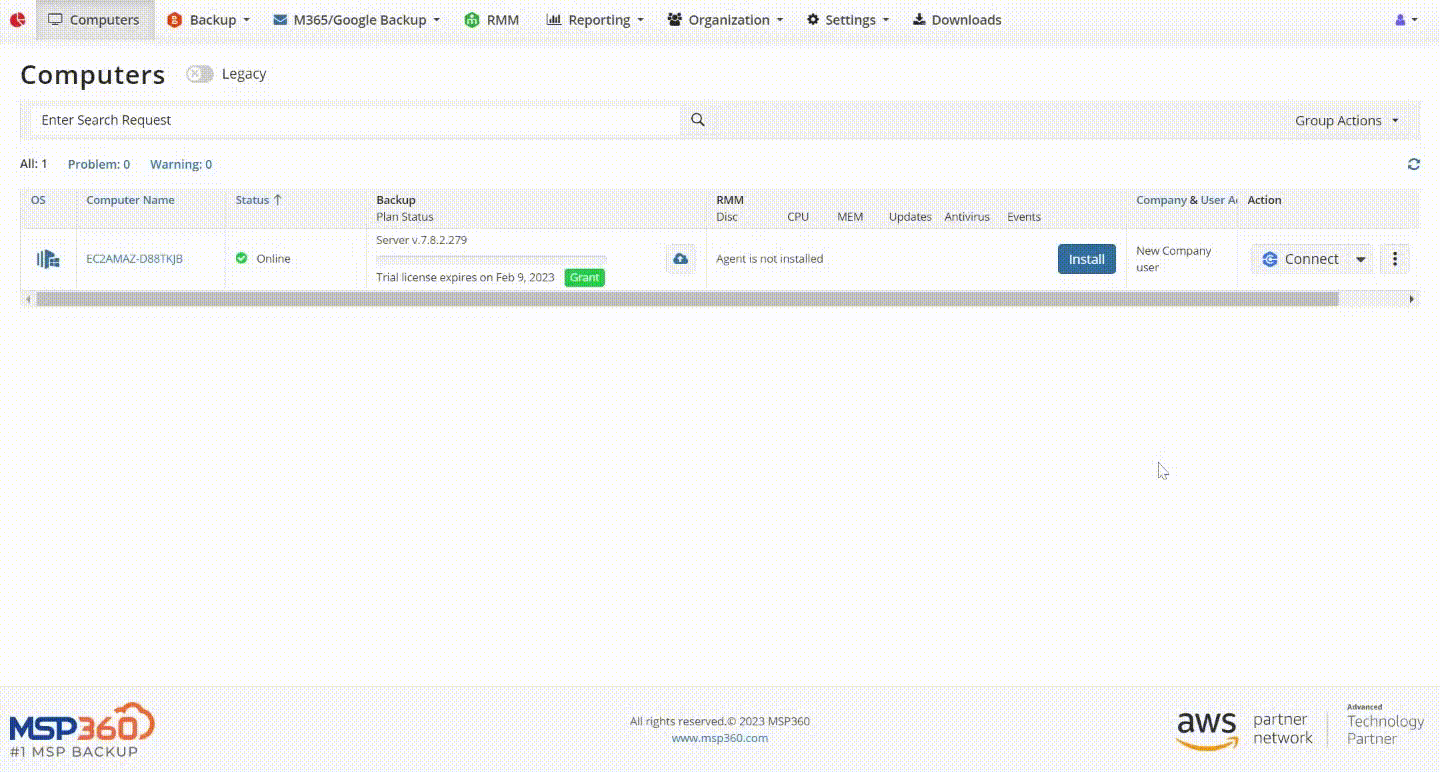web-based remote access